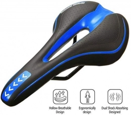 MGIZLJJ Sièges VTT MGIZLJJ Selle de vélo VTT Seat Respirant Siège vélo Confortable avec Central Relief Zone et ergonomie Conception Fit for vélo de Route et VTT