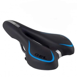 MSDADA Sièges VTT MSDADA Selle de vélo en gel étroite, selle de vélo pour homme et femme, selle de vélo étanche, coussin confortable pour vélo de course, VTT, vélo d'appartement, vélo de ville, vélo de spinning...