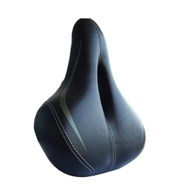 NANXIANG Sièges VTT NANXIANG Jisheng Store Noir &Brun Creux Respirant Selle de vélo Hommes Femmes VTT Selle de vélo de Route Absorbant Les Chocs Confortable Gros Accessoires de Cul Durable Product (Color : Noir)