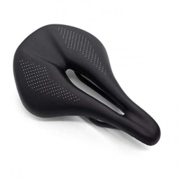 Nmyz Pièces de rechanges Nmyz Selle Velo Selle vélo 2019 Selle Route VTT Velo Velo Selle for Homme Selle Piste Confort Courses Siege Rouge Blanc Fesses Selle Gel Mousse Polyurethane Protege Siege (Цвет : Black 155mm)