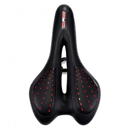 NXW Pièces de rechanges NXW Selle Velo Route Creux Et Ergonomique ImperméAble Ultra Confortable Chocs Respirant Selle Velo Gel Homme, pour VéLos De Route, VTT, VéLos De Ville, Rouge