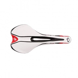 PACPL Sièges VTT PACPL Selle Selle Vélo Course VTT Route Montagne Vélo Tout-Terrain Seat Gravel Vélo Vélo Selle Mat Velo (Color : White)