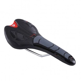 PACPL Sièges VTT PACPL Selle Vélo de Course Selle VTT Formation Grade Man Mountain Road Triathlon Vélo léger Coussin vélo siège Velo (Color : Black)