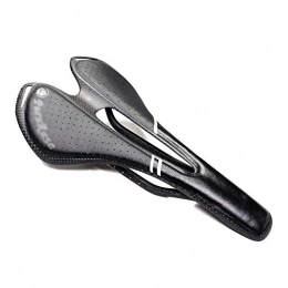 Panjianlin Pièces de rechanges Panjianlin Selle vélo Résistant aux Rayures Antiderapant VTT siège approprié for la Plupart des Types de vélos Siège vélo pour Hommes Femmes (Color : Black, Size : 27x14.3cm)