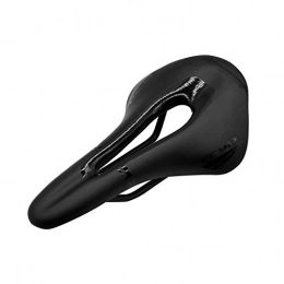 Panjianlin Sièges VTT Panjianlin Selle vélo Très élastique Respirant VTT Selle Convient aux Vélos de Route Siège vélo pour Hommes Femmes (Color : Black, Size : 25x14.8cm)