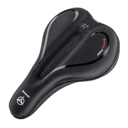 perfeclan Pièces de rechanges Perfeclan Selle de vélo Confortable Selle étanche Noir Coussin de Cyclisme étui de Protection Respirant Selle de vélo siège de vélo pour VTT vélo Pliant