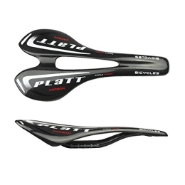 Platt Pièces de rechanges PLATT Selle de Vélo Super-léger Selle de Carbone Selles VTT Selles Vélos de Route, 3 K Brillant