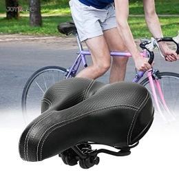 PRDECE Pièces de rechanges PRDECE Coussin de siège de vélo Vélo Selle Vélo Big Bum Large Selle Siège Route VTT Vélo Tout-Terrain Large Doux Pad Confort Coussin vélo vélo pièces