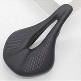 QFWN Sièges VTT QFWN 2019 Nouvelle Route Selle en Fibre de Carbone VTT Selle de vélo VTT for l'homme vélo siège Courses Confort Piste Selle Rouge Blanc (Color : Black 155mm)