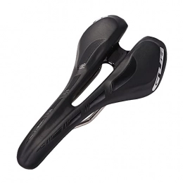 QINGCHU Pièces de rechanges QINGCHU Selle de vélo, VTT, selle creuse en acier pour vélo de route arquée - Durable - Convient pour homme et femme