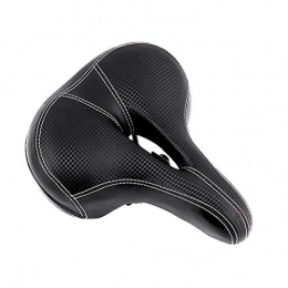 QIYUE Vélo Selle, Coussin VTT, Route Professionnelle VTT, vélo Confortable Seat, Coussin vélo (Noir)