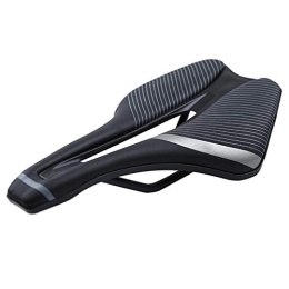 QSCTYG Pièces de rechanges QSCTYG Selle De VéLo Selle de vélo de Course vélo Confortable Lightweight Souple du vélo Siège for VTT Vélo de Route Selle VTT (Color : Black)