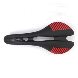 QSCTYG Pièces de rechanges QSCTYG Selle De VéLo Vélo Carbone Selle VTT Tout Confort en Fibre de Carbone Accessoires de sécurité vélo Pièces de Rechange for vélo Selle Selle VTT (Color : Red Line)