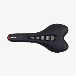 QSCTYG Pièces de rechanges QSCTYG Selle De VéLo Vélo Selle Route VTT Selle Cyclisme en Cuir for Hommes Coussin vélo Pièces Selle VTT (Color : Black)