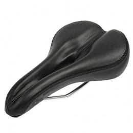 QuRRong Pièces de rechanges QuRRong Siège de vélo Respirant Confortable VTT Vélo Vélo Selle Coussin De Siège for Le Vélo Convient à la Plupart des vélos (Color : Black, Size : One Size)