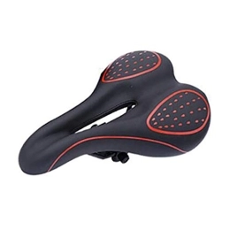 QXFJ Sièges VTT QXFJ VTT SièGe De VéLo VTT Selle Conception Courbe Courbe Creuse Et Respirante Design Ergonomique Et Coussin Confortable AdaptéE Aux VéLos De Route / VTT