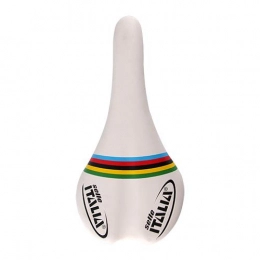 QEYIMFXA Pièces de rechanges Route Selle Ultralger VTT Racing Seat Vlo de Route Selle Homme VTT Pices Souples Confortables Seat vlo White 1