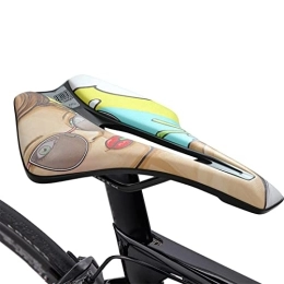 Ruilonghai Pièces de rechanges Ruilonghai Selle de vélo confortable creuse | Selle de vélo rembourrée confortable – Coussin de vélo souple pour l'exercice, VTT, vélo de route