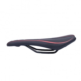 Sarahjers-Sport Pièces de rechanges Sarahjers-Sport Équipement Vélo Confortable Ronde Selle Large Pad imperméable Unisexe de vélo de Montagne Selle Chaise Selle Vélo Equitation (Couleur : Rouge)