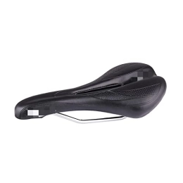 SAXTZDS Sièges VTT SAXTZDS KAIX Shop Mou, Tendre VTT Siège de vélo de Route. Puan Pièces de vélos à vélo Confortable en Cuir (Color : Black)