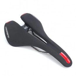 LTLSF Pièces de rechanges Selle de Bicyclette, Selle Creuse Absorbant Les Chocs, Respirante et À l'usure, Selle de Bicyclette Confortable et Respirante, Matériel D'équitation, Hommes et Femmes, A