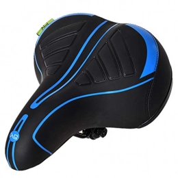 huihuijia Pièces de rechanges Selle De Velo Confortable Selle Velo Confort Femme VTT Siège Vélo Accessoires Gel Housse De Siège pour Vélo Selle de Bicyclette Blue, Free Size