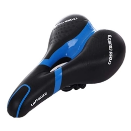 zhppac Pièces de rechanges Selle De Velo Confortable Selle VTT Homme Vélo Accessoires Gel Housse De Siège pour Vélo Cyclisme Accessoires Siège de Vélo de Montagne Blue, Free Size