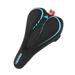 Selle de Velo Selle VTT Confort Vélo de Route Selle Gel Housse de siège pour vélo rembourré Sièges de vélo Selle de vélo Vélo Housse de siège Blue,1