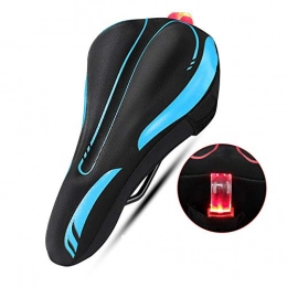 KuaiKeSport Pièces de rechanges Selle de Vlo, Multifonction Selle Vtt Doux Confortable et Respirant Unisexe, Selle Velo Capitonn de Mousse de Mmoire, Selle Velo pour Bicyclette / VTT / Vlo de Route, Haute lasticit Sige de Vlo, Blue