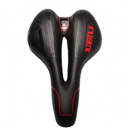 JUN Pièces de rechanges Selle de Vlo, Vlo de Montagne Professionnel Selle de Gel VTT Coussin de Vlo Impermable et Confortable avec Bandes Rflchissantes pour Hommes, Femmes, Vlo Pliant, Vlo de Route