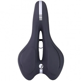 CHYL Sièges VTT Selle De Vélo Conception Creuse Respirante Silice VTT Siège Route Coussin De Vélo Vélo De Rechange Coussin De Siège Cyclisme Pièces De Vélo, Black