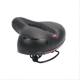 SHCHAO Sièges VTT Selle de vélo confortable pour VTT - Taille unique - Noir et rouge