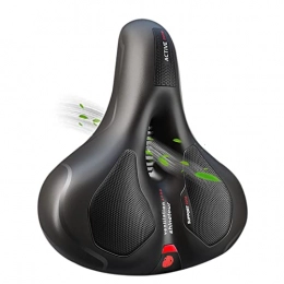 CURBEL Sièges VTT Selle de vélo confortable, étanche, respirante et creuse en mousse à mémoire de forme, large selle de vélo, confortable, imperméable et respirante pour homme et femme.