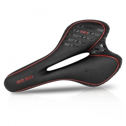 XINKONG Pièces de rechanges Selle de vélo creuse absorbant les chocs en gel PU antidérapant extra doux pour VTT, vélo de route