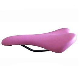 Pokem&Hent Sièges VTT Selle de vélo de montagne souple en PU avec coussin pour accessoires Rose