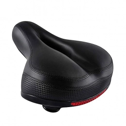 Schnuger Pièces de rechanges Selle de vélo, en Cuir imperméable Soft Comfort Coussin Pad Large Selle pour vélo VTT VTT