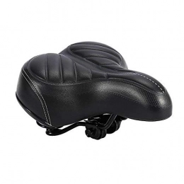 Estink Pièces de rechanges Selle de Vélo Ergonomique en Gel, Siège de Bicyclette avec Large Confortables Coussins pour Cyclisme / VTT / Vélo de Route, Noir