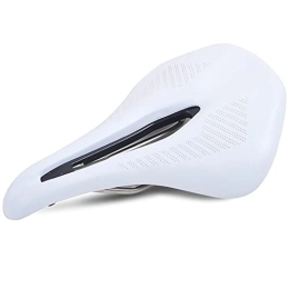 Roolina Pièces de rechanges Selle De Vélo, Matériau en Fibre De Carbone Ultra-léger Remplissage EVA Conception Creuse Selle De Vélo Souple Antichoc Selle Velo Ergonomique pour Vélo Montagne / Vélos / Vélos Pliants