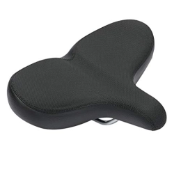 ABOOFAN Pièces de rechanges Selle De Vélo Selle En Cuir Couverture De Vélo Coussin De Selle Vtt Coussin Vélo Selle Vélo Large Vélo Pad Coussin Moelleux Enfant Acier Inoxydable Vélo De Montagne Accessoires