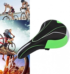 NLIGHTING Sièges VTT Selle de vélo, selle ergonomique avec réflecteur à l'arrière, confortable siège de vélo rembourré avec coussin doux – Coussin de selle pour VTT et vélo de ville