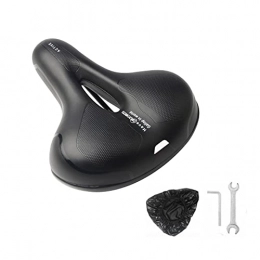 ToKinCen Sièges VTT Selle de Vélo, Selle Vélo Confortable Ergonomique avec Boule d'Amortisseur à Double Ressort, Selle Gel Rempli de Mousse de Gel, Siège de Vélo Imperméable Convient pour Bicyclette / VTT / Vélo de Route