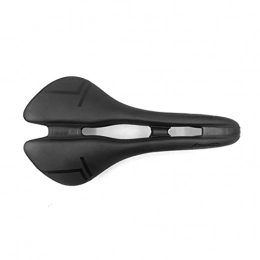 LAKYT Pièces de rechanges Selle de vélo Siège de vélo Plastic Road Bike Saddlecomfort Racing Large Selle VTT Vélo Cyclisme Cyclisme Siège de vélo (Color : Black Black)