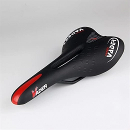 HQBicyCleseat Sièges VTT Selle de Vélo, VTT VTC Siège de Vélo Selle Vélo de Route Gel Confortable Creusant VTT / Bicyclette / Cyclisme (Color : Black)