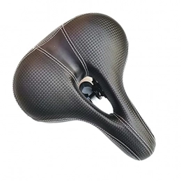 XINTENG Pièces de rechanges Selle de vélo épaisse et large Selle de vélo VTT Accessoires de vélo de route (Noir)