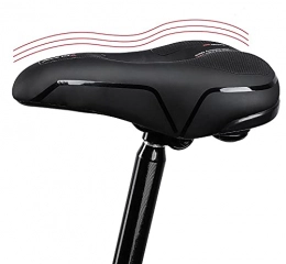 XINKONG Pièces de rechanges Selle de vélo étanche pour vélo de route, VTT, large et souple, coussin confortable pour le cyclisme