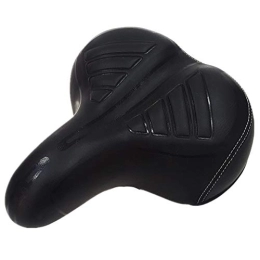 zhppac Pièces de rechanges Selle Velo Confort Femme Selle VTT Homme Selle de Bicyclette Accessoires de Vélo De Montagne Accessoires de vélo pour Hommes Accessoires vélo Black, Free Size