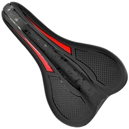 Roolina Pièces de rechanges Selle Velo Confortable, Doux épais Et Respirant Imperméable Bande Réfléchissante Selle De Randonnée Ergonomique Et Confortable pour VTT De Montagne Vélo De Route