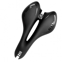 BOENTA Pièces de rechanges Selle VTT Homme Selle Velo Confort Femme Accessoires de vélo pour Hommes Accessoires vélo Siège de vélo Coussin Siège de Vélo de Montagne Black, Free Size