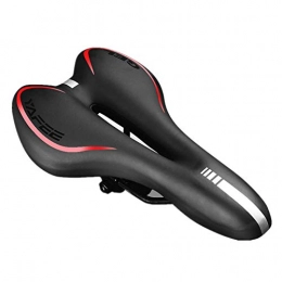 Shulishishop Sièges VTT Selle VTT Homme Selle Velo Confort Femme Vélo Accessoires VTT Siège Selle de Bicyclette Siège de vélo Coussin Vélo Siège Accessoires vélo Red, Free Size