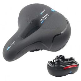 KinderALL Sièges VTT Selle VTT Homme Selle VTT Accessoires de Vélo De Montagne Vélo Housse de Siège Rembourré Se Vélo Siège Gel Housse De Siège pour Vélo Accessoires vélo Blue, Free Size